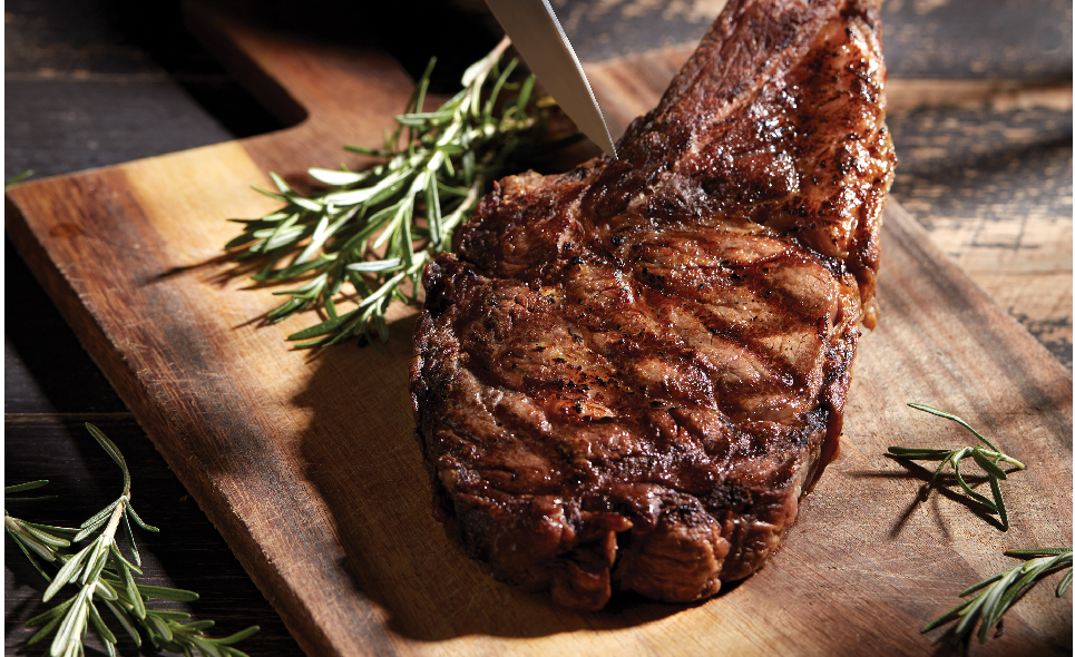 [COLLIN'S®] Black Angus Grain-Fed Tomahawk at S$99 with 20% off all Wines!